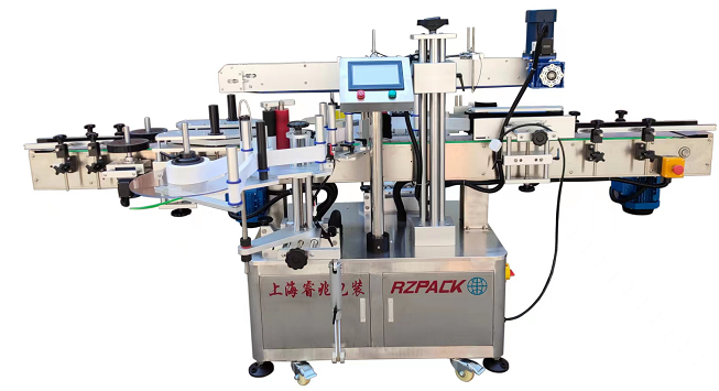 随州不干胶全自动双侧面圆瓶贴标机